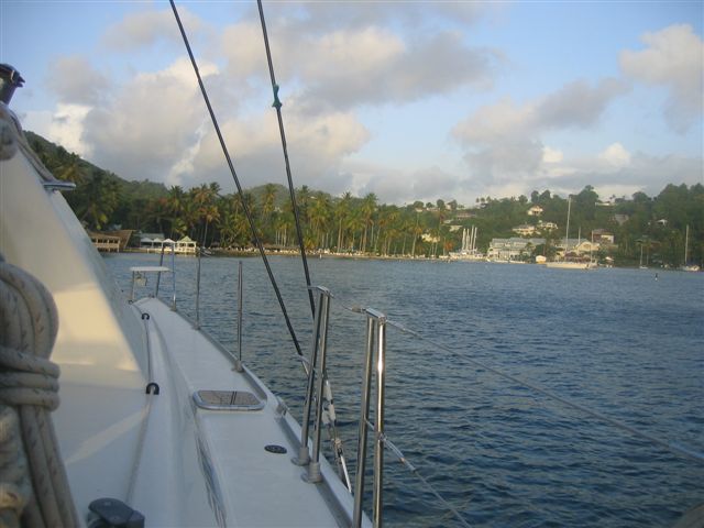 mouillage de Marigot